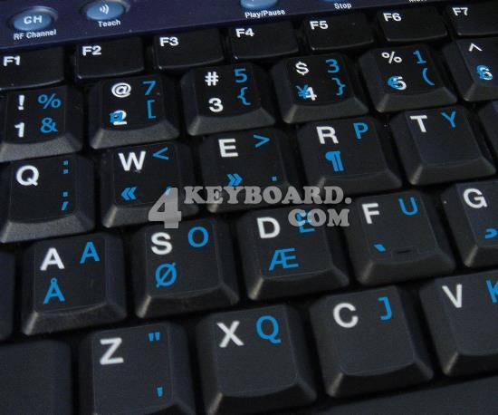 Programmer Dvorak keyboard stickers
