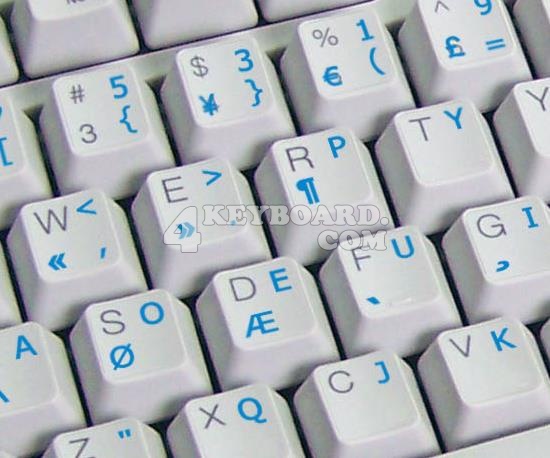 Programmer Dvorak keyboard stickers