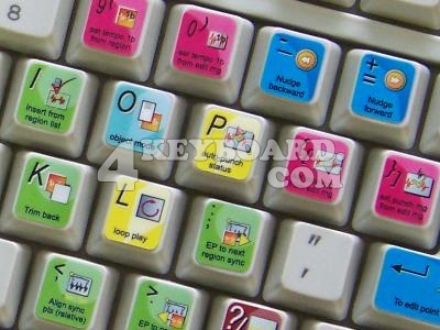 ARDOUR keyboard stickers