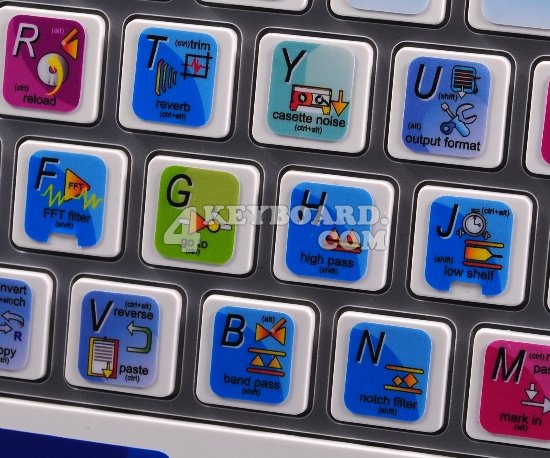 Audio Editor Gold keyboard stickers