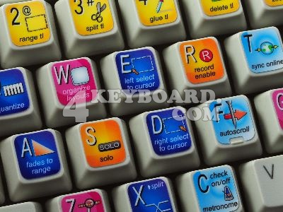 Steinberg Cubase keyboard stickers