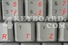 Czech Keyboard sticker