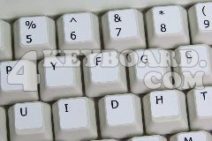 Dvorak Simplified non-transparent keyboard sticker