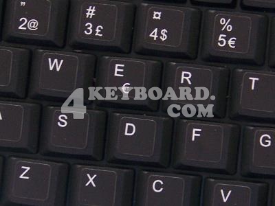 Danish Keyboard sticker