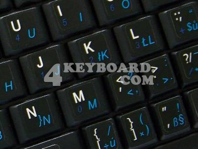 Czech Keyboard sticker