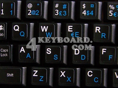 Danish Keyboard sticker