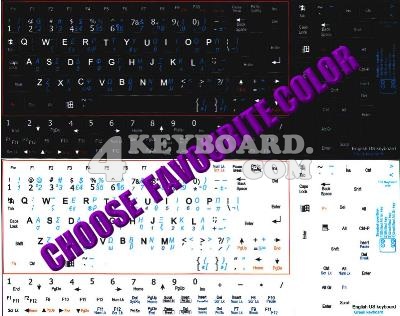 Greek Keyboard sticker