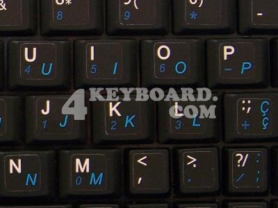 Portuguese Brazilian Keyboard sticker