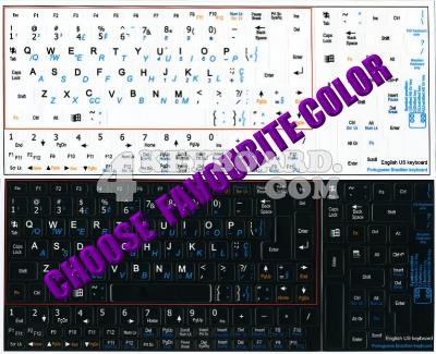 Portuguese Brazilian Keyboard sticker