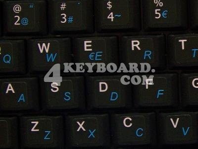Spanish Keyboard sticker