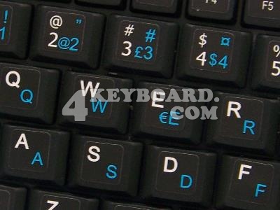 Swedish Finnish Keyboard sticker