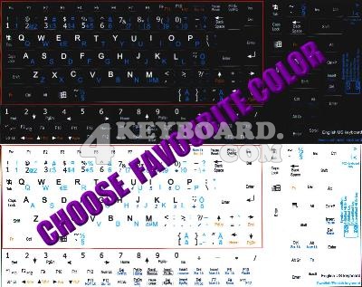 Swedish Finnish Keyboard sticker