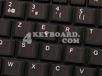 French Belgian Keyboard sticker