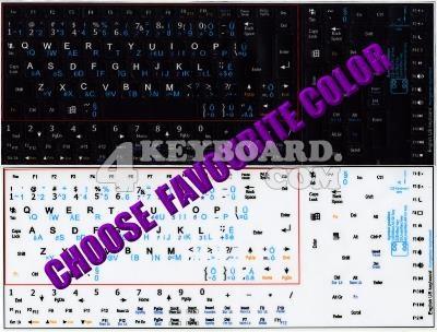 English-Hungarian Keyboard sticker