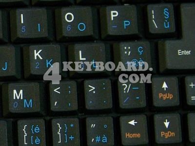 English-Italian Keyboard sticker