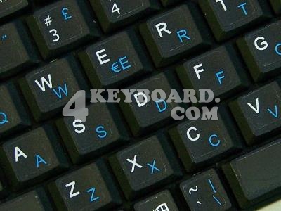 English-Italian Keyboard sticker
