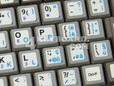English-Italian Keyboard sticker