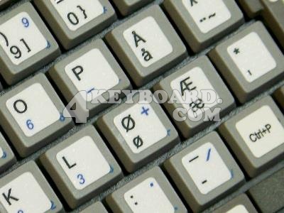 Norwegian Keyboard sticker
