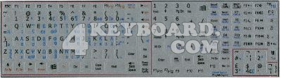 enggreek Keyboard sticker