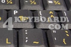 French QWERTY Keyboard sticker