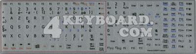 frenchaz Keyboard sticker