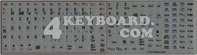 frenchbelg Keyboard sticker