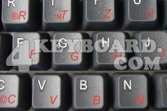 German Keyboard sticker