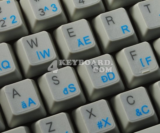 Hungarian Keyboard sticker
