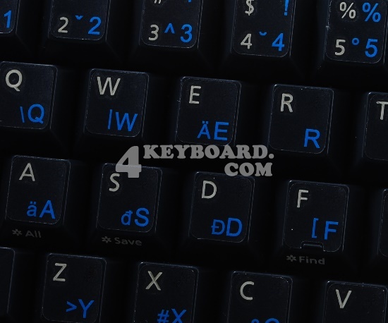 Hungarian Keyboard sticker