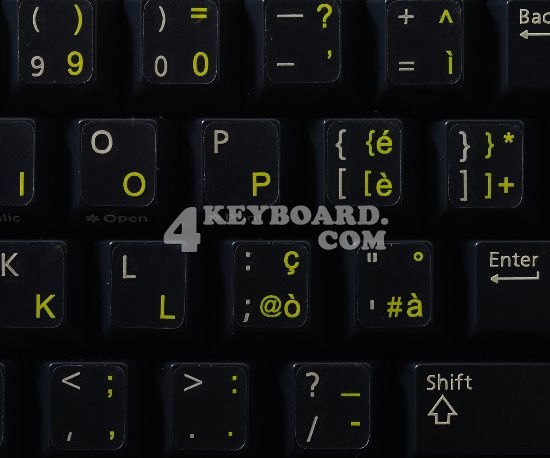 Italian Keyboard sticker