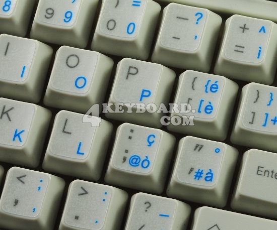 Italian Keyboard sticker