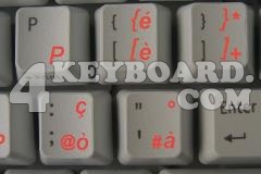 Italian Keyboard sticker
