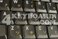 Japanese Katakana keyboard sticker