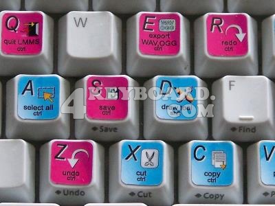 Linux MM Studio Keyboard sticker