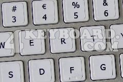Mac Danish Keyboard sticker