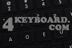 Mac Dvorak Keyboard sticker