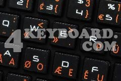 Mac mac_dvorak_prog Keyboard sticker