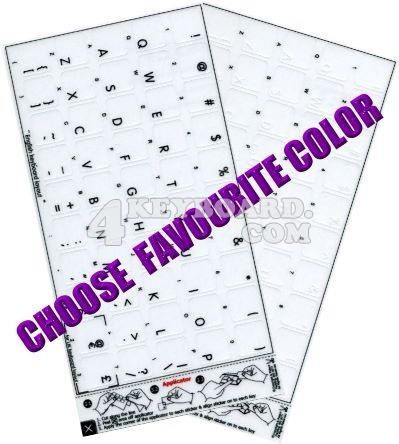 Click to enlarge Apple english keyboard sticker