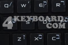 Mac Hebrew Keyboard sticker