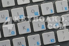 Mac Russian Keyboard sticker