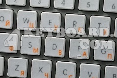 Mac Russian Keyboard sticker