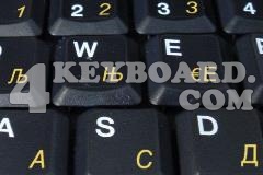 Macedonian keyboard sticker