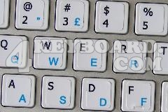 Mac English - Italian Keyboard sticker