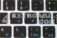 Mac English - Italian Keyboard sticker