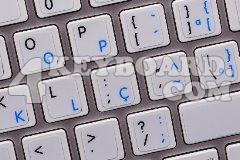 Mac English - Portuguese Brazilian Keyboard sticker
