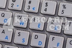 Mac English - Portuguese Keyboard sticker