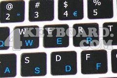 Mac English - Swedish / Finnish Keyboard sticker