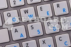 Mac English - Swedish / Finnish Keyboard sticker