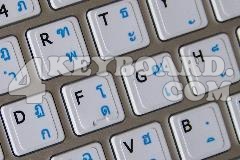 Mac English - Thai (Kedmanee) Keyboard sticker