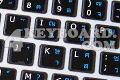 Mac English - Thai (Kedmanee) Keyboard sticker